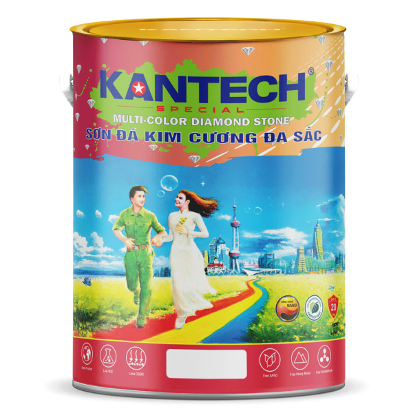 Sơn đá kim cương kantech